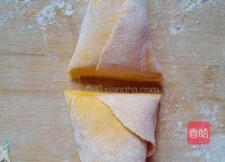 南瓜玫瑰花卷的做法图解10