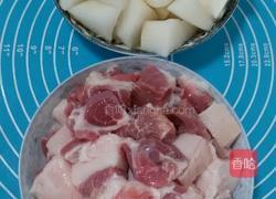 萝卜红烧肉的做法图解3