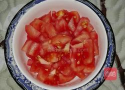 娃娃菜粉丝炒番茄的做法图解4