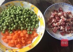 腊肠豆焖饭的做法图解4