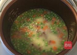 腊肠豆焖饭的做法图解8