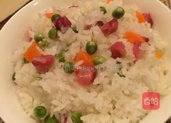 腊肠豆焖饭的做法图解9