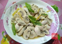 辣椒炒口蘑的做法图解8