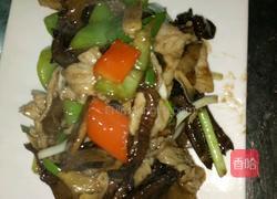 牛肝菌炒肉的做法图解2