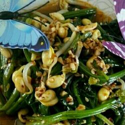 凉拌菠菜豆芽的做法[图]