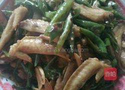 辣椒炒鸡尖的做法图解5