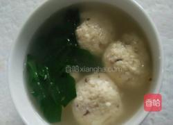 豆腐丸子汤的做法图解5