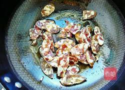 爆炒腊肠的做法图解4