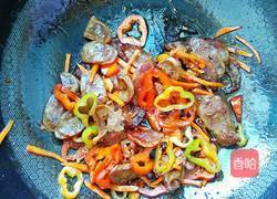 爆炒腊肠的做法图解8