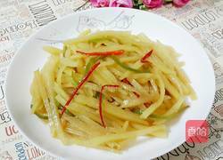 醋溜土豆丝的做法图解9