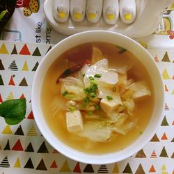 白菜冻豆腐汤的做法[图]