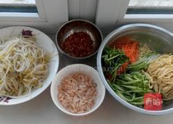 豆芽拌三丝的做法图解3