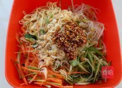 豆芽拌三丝的做法图解9