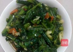 蚝油笋叶的做法图解3