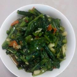 蚝油笋叶的做法[图]
