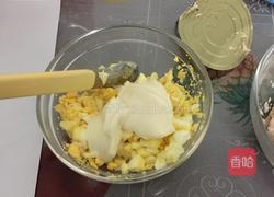 金枪鱼芝士三明治的做法图解2