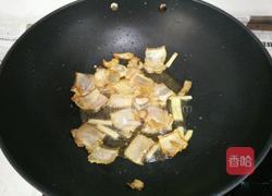 荷兰豆炒腊肉的做法图解7