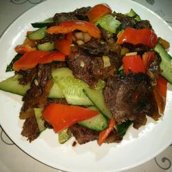 青瓜炒牛肉的做法[图]
