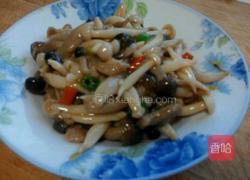 肉片烧双菇的做法图解7