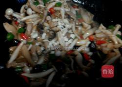 肉片烧双菇的做法图解6