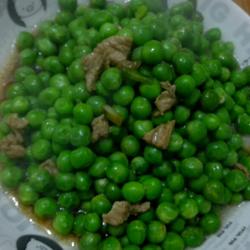 豌豆炒肉的做法[图]