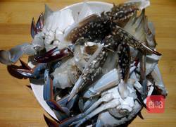 爆炒螃蟹的做法图解2