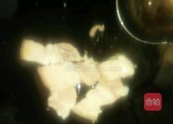 花菜炒肉片的做法图解4