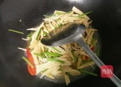 香芹炒腐竹的做法图解7
