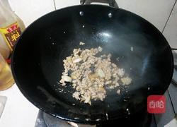 肉沫白灼菜心的做法图解6