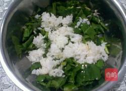 米饭菠菜饼的做法图解5