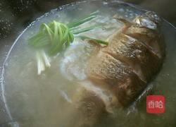 羊汤鲫鱼萝卜丝的做法图解6