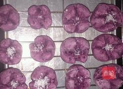 梅花开口酥（紫薯酥）的做法图解7