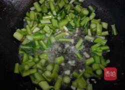 清炒菜心的做法图解3