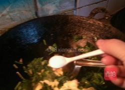 鸡蛋炒菠菜的做法图解6