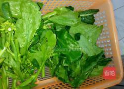 清炒芥蓝的做法图解1