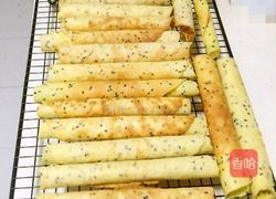 香酥芝麻蛋卷(没有添加剂,绝对小时候的味道)的做法图解4