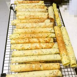 香酥芝麻蛋卷（没有添加剂，绝对小时候的味道）的做法[图]