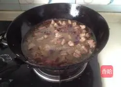 Illustration of how to make mutton pilaf 7