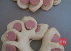 火腿肠花朵面包的做法图解12