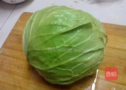 清炒包菜的做法图解1