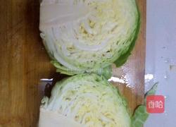 清炒包菜的做法图解2
