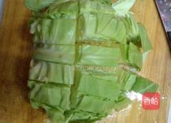 清炒包菜的做法图解3
