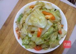 清炒包菜的做法图解6