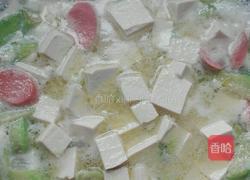 丝瓜火腿烩豆腐的做法图解12
