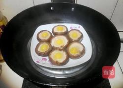 鹌鹑蛋蒸香菇的做法图解6