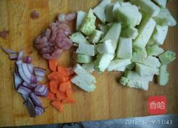 肉沫茄子焖饭的做法图解1