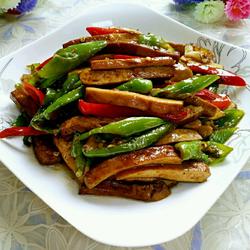 杭椒炒香干的做法[图]