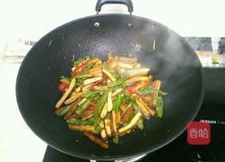 杭椒炒香干的做法图解9