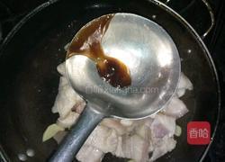 家常萝卜炖肉。的做法图解3