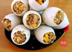 咸蛋黄蒸糯米肉的做法图解8